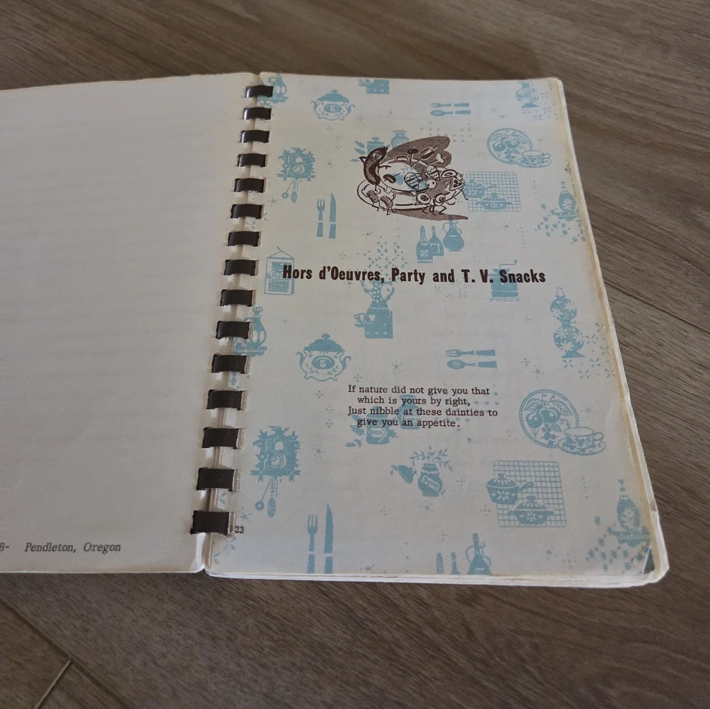 Vintage Spiral-Bound‎ Cookbooks Set of 4